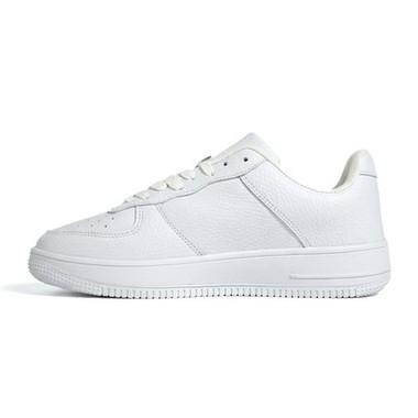 Sneakers leathair faux ócáideach ar ardchaighdeán d'fhir